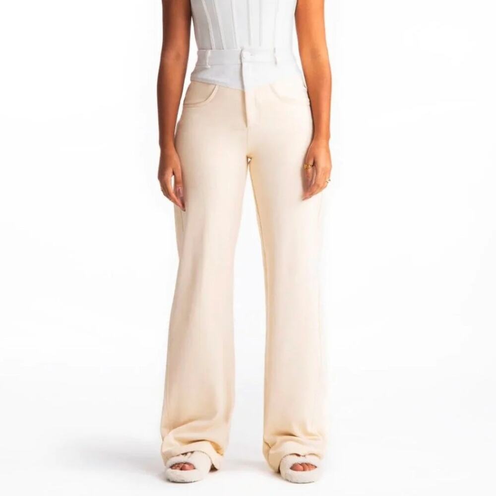 Hanifa Averi Pants in Cream